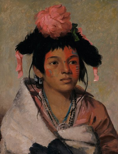Tcha-káuk-o-ko-máugh, Gran Jefe, un Niño de George Catlin