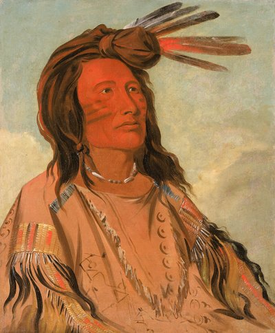 Tchán-dee, Tabaco, un Jefe Oglala, 1832 de George Catlin