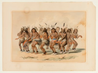 La danza del oso--no. 18 de George Catlin