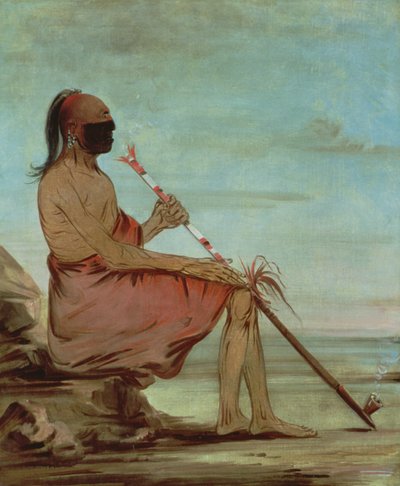 El Búho, c.1832 de George Catlin