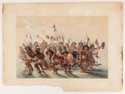 La danza del cuero cabelludo de George Catlin