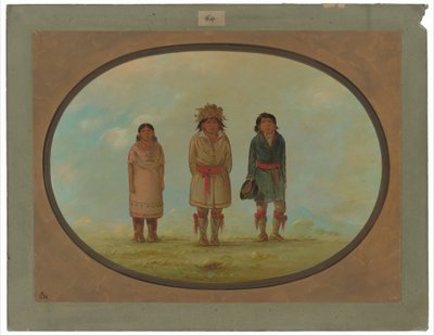 Tres Indios Creek de George Catlin