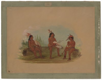 Tres jóvenes Chinook de George Catlin