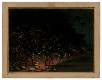 Caza de tortugas de George Catlin