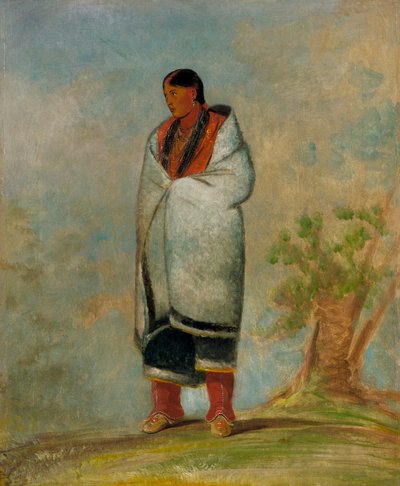 Wa-quóth-e-qua, La mujer de Buck, La mujer de la ballena de George Catlin