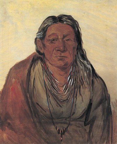 Wah-pe-séh-see, Madre del Jefe de George Catlin