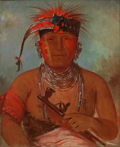 Wée-ke-rú-law, El que intercambia de George Catlin