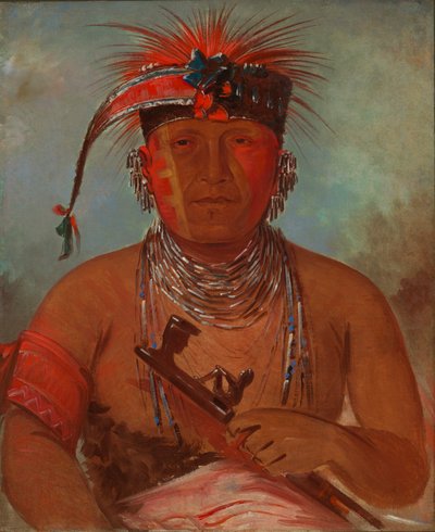 Wée-ke-rú-law, El que Intercambia, 1832 de George Catlin