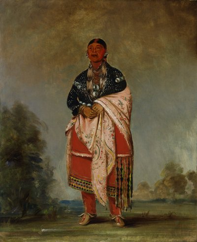Esposa de Kee-o-kúk, 1835 de George Catlin