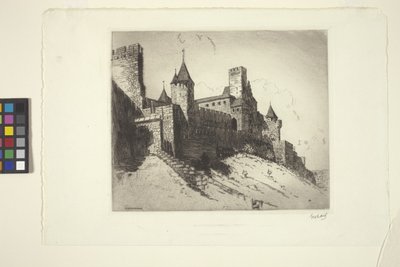 Carcasonne (tinta) de George Charles Aid
