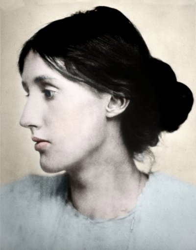 Retrato de la escritora inglesa Virginia Woolf de George Charles Beresford