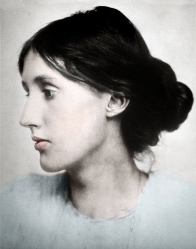 Retrato de la escritora inglesa Virginia Woolf (foto) de George Charles Beresford