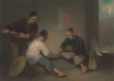 Jugadores chinos de George Chinnery