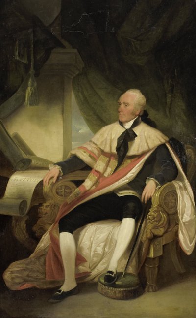 Gilbert Elliot, primer conde de Minto (1751-1814), virrey de la India británica y gobernador general de las Indias Orientales holandesas (1812-14) de George Chinnery