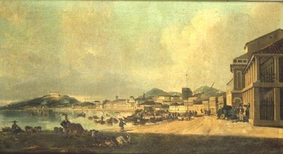 Vista de Macao de George Chinnery