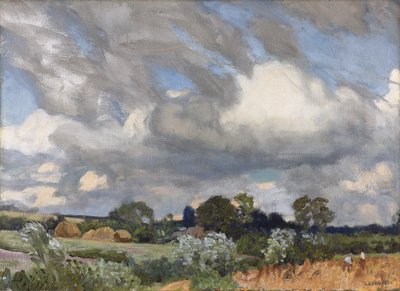 Tiempo de cosecha de George Clausen