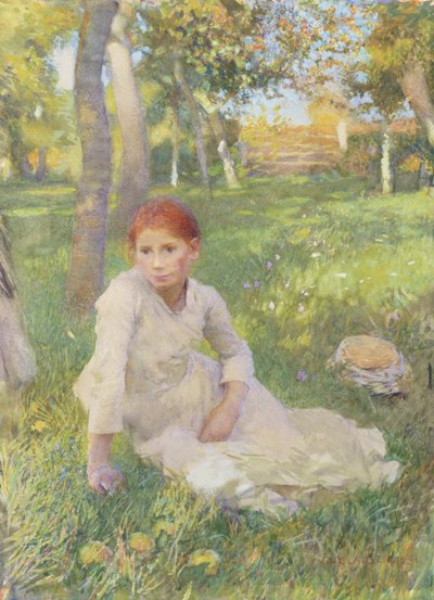 Ociosidad, 1891 de George Clausen