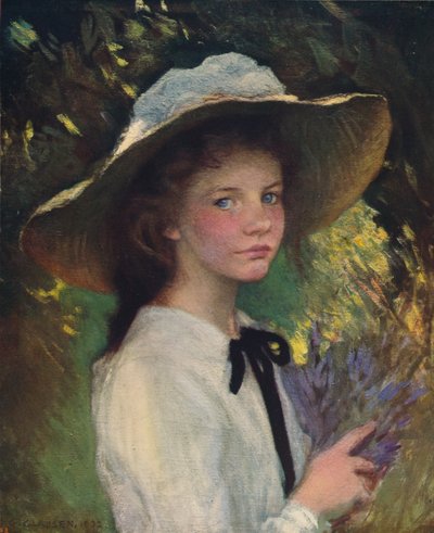 Kitty, c. 1915 de George Clausen