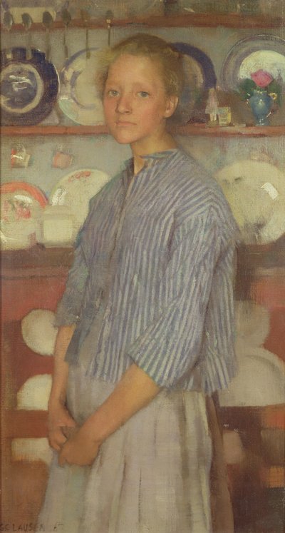 Campesino de Normandía de George Clausen