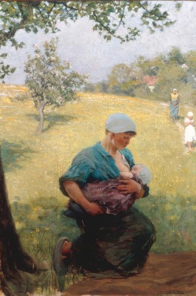 Primavera de George Clausen