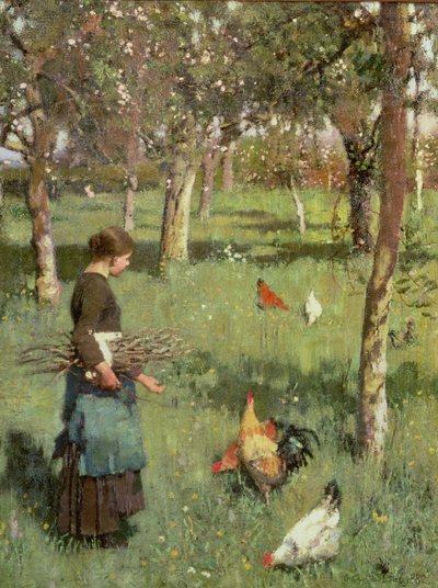 Primavera de George Clausen