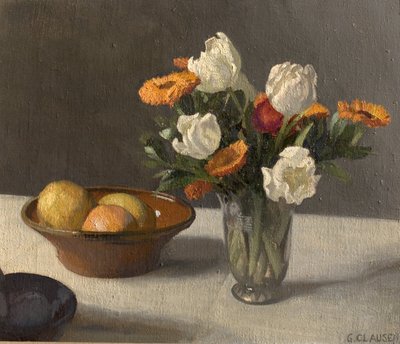 Naturaleza muerta de George Clausen