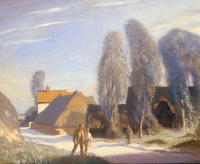 La granja junto al camino de George Clausen