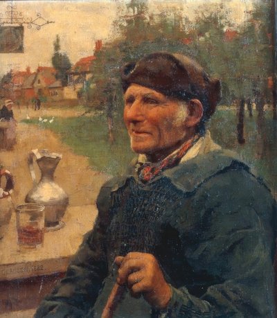 El aldeano de George Clausen