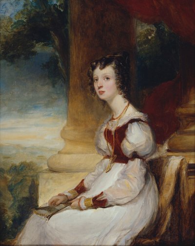 Retrato de una dama de George Clint