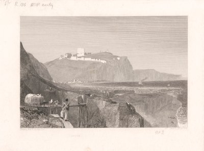Dover desde el acantilado de Shakespeare de George Cooke