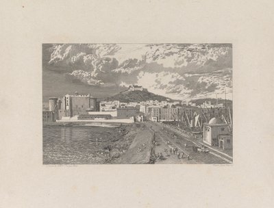 Nápoles, desde la Mole de George Cooke