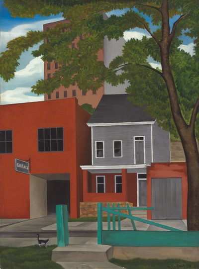Otoño en el Bronx de George Copeland Ault