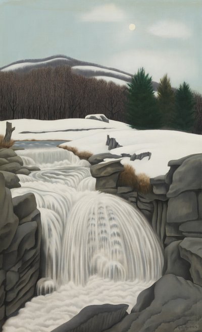 Arroyo en las montañas de George Copeland Ault