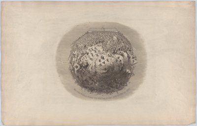 Todo el mundo va a ver la Gran Exposición de 1851 de George Cruikshank