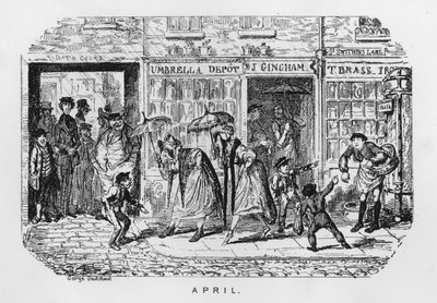 Abril de George Cruikshank
