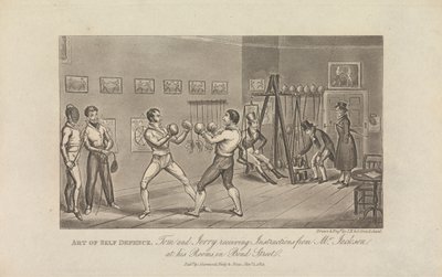 Arte de la defensa personal de George Cruikshank