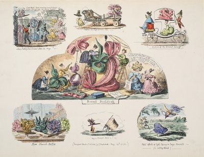 Edificio Bonnet, pub. 1828 de George Cruikshank