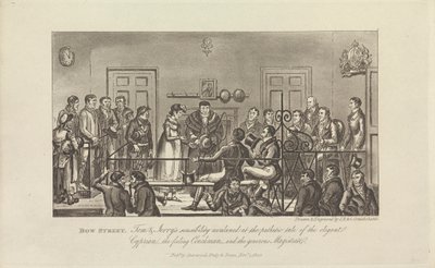 Bow Street... de George Cruikshank