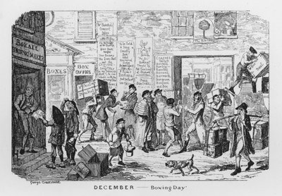 Día de San Esteban de George Cruikshank