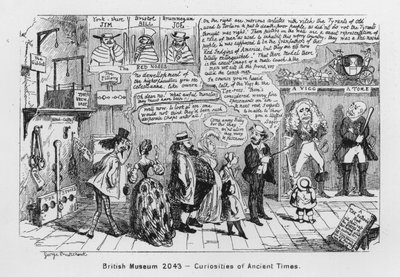Museo Británico 2043, Curiosidades de Tiempos Antiguos de George Cruikshank
