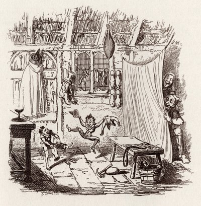 Hermanos Grimm Cuentos infantiles de George Cruikshank