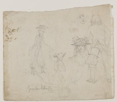 Estudios de carácter de George Cruikshank