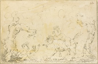 Escena cómica II de George Cruikshank