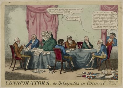 Conspiradores de George Cruikshank