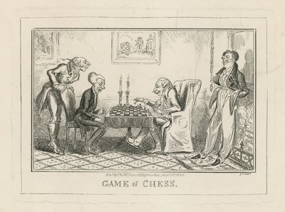 Juego de ajedrez de George Cruikshank