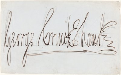 George Cruikshank (firma decorativa) de George Cruikshank