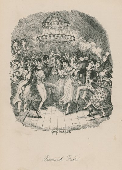 Feria de Greenwich de George Cruikshank