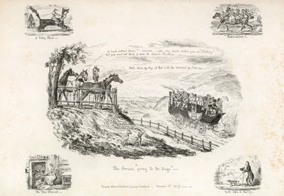 Carruaje de vapor de Gurney de George Cruikshank