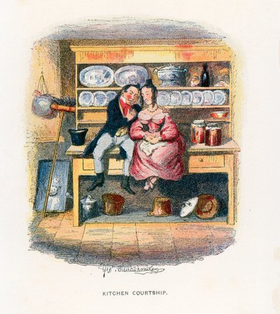 Ilustración para Tiempos Difíciles de George Cruikshank