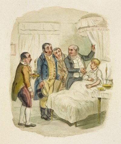 Ilustración para "Oliver Twist" de George Cruikshank